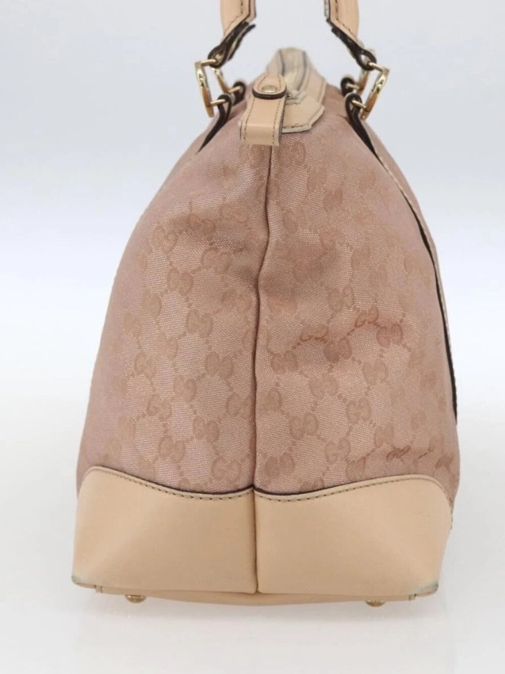GUCCI Lovely Tote Bag Pink Gold 257068 Auth ka2044 - Picture 4 of 16